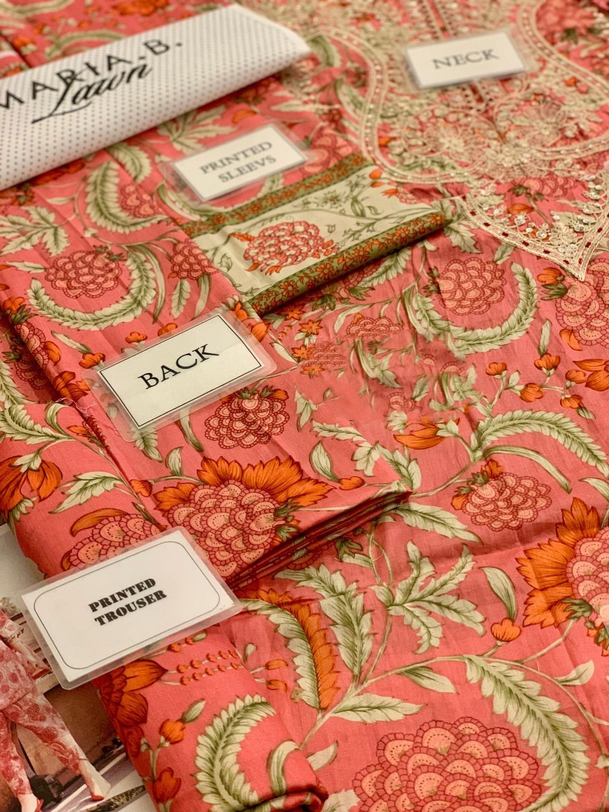 MARIA. b printed lawn